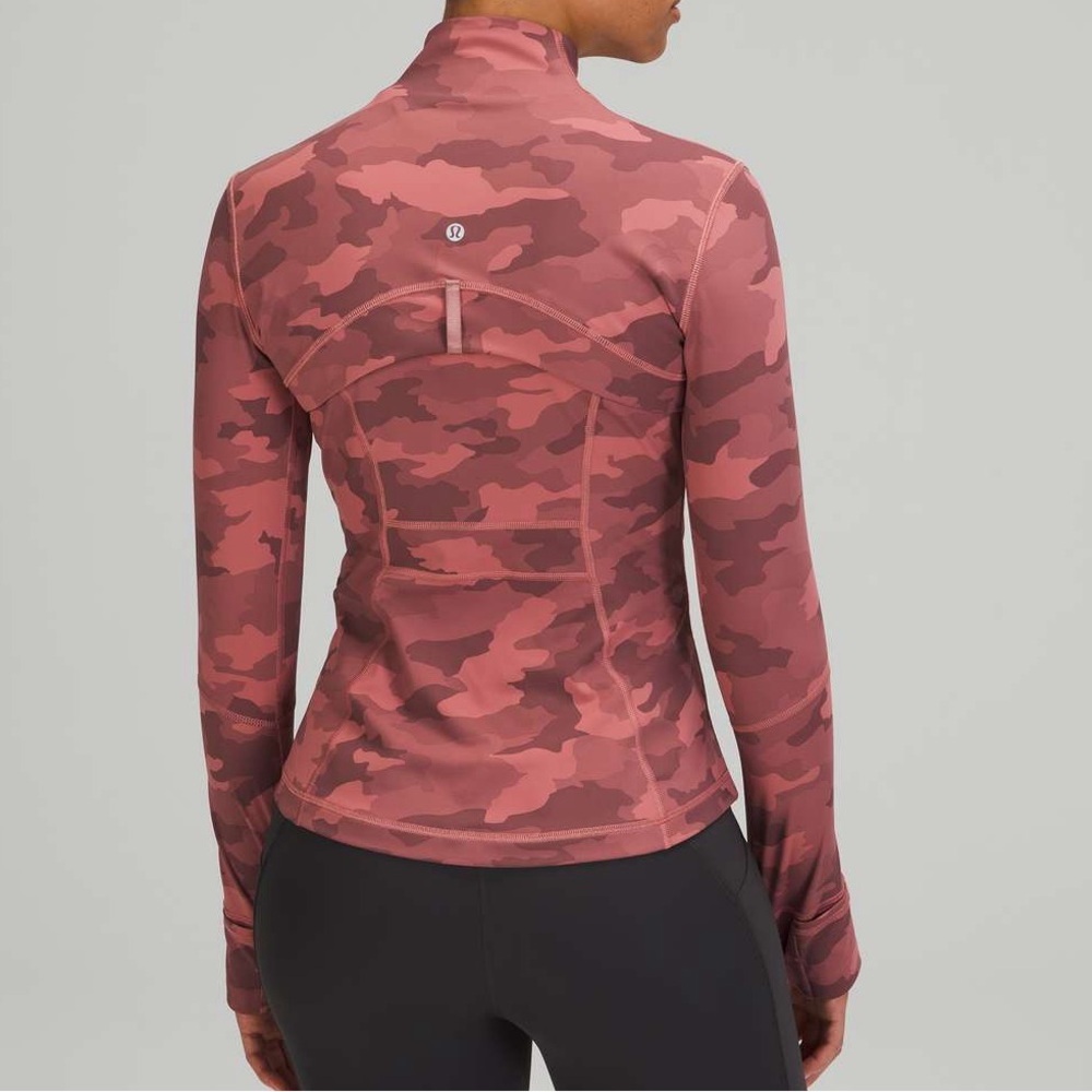 Lululemon Define Jacket Heritage 365 Camo Brier Rose Multi Pink Size 0 - Picture 3 of 9